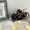 Picture of Bicycle Table Clock Retro Flip Clock  Retro Digital Flip Desk Clock Vintage Design Auto Flip Clock