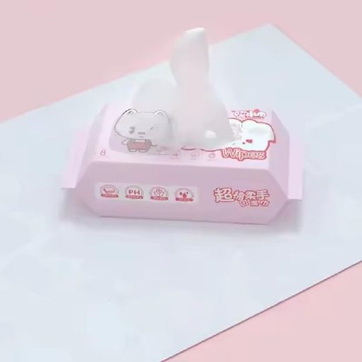 Picture of Mini Baby Wipes LABUBU WIPES Pocket Water Wipes Baby Skin Care Wet Tissue