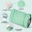 Picture of 4 in 1 Foldable Toiletry Bag for Travel  4 in 1 Hanging Roll-Up Foldable Portable Detachable Cosmetic Organizer Bag Makeup Pouch Travel Toiletry Bag for Women POUCH FOLDBLE POUCH FOLDABLE BAG 4 POCKET BAG