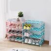 Picture of Shoes Rack Stand Wall Bench Rack Shelf Storage Closet Organizer Cabinet