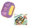 Picture of 4 section lunch box 4 Compartment Leak Proof BPA Free Lunch Box with Spoon 4 SECTION LUNCH BOX 4 PARTION LUNCH BOX