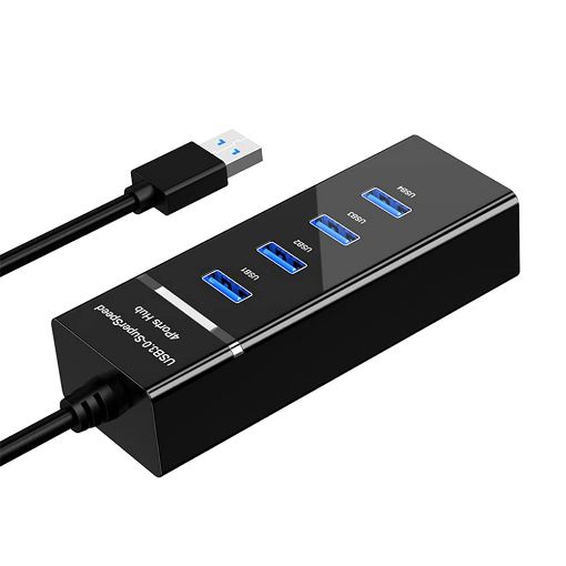 Picture of USb Hub 4 Port 1.2 Mtr  4 port usb hub usb hub 4 port 1.2 mtr 4 port usb hub bluetooth 4 port usb hub type