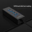 Picture of USb Hub 4 Port 1.2 Mtr  4 port usb hub usb hub 4 port 1.2 mtr 4 port usb hub bluetooth 4 port usb hub type