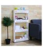 Picture of 4 layer Slim Rack  Organizer Rack Trolley Slim Side Space Saving Storage Kitchen Storage Slim Rack Bathroom Bedroom rack Storage Organizer