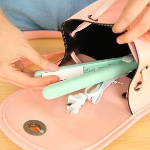 Picture of Mini Professional Hair Straightener Machine  Professional Hair Straighteners Flat Iron Specially Designed for Teen