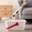 Picture of MAGIC MOP PORTABLE MOP Squeeze Butterfly Mop AUTO SQUEEZING MOP Lazy Person's Self-Washing Flat Mop