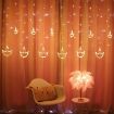 Picture of Diya Light (6+6) Led Light with 12 Hanging Diya136 LED Lights Diya Lights with 8 Flashing Modes for Decoration