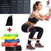 Picture of 5 Pis Exercise Band Exercise Bands Set for SquatsHeavy Workouts Physical Therapy Stretching, Home