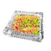 Picture of Crystal Glass Square Tabletop Ash Tray CIGARARETTE Tabletop Tribal Decoration Smoking Ash Tray