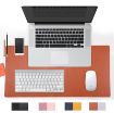 Picture of Desk Pad Desk Protector Mat Dual Side PU Leather Desk Mat Large Mouse Pad Writing Mat Waterproof Desk Cover Organizers Office Home Table Gaming Decor