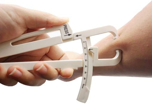 Picture of Personal Body Fat Tester Body Calculator Caliper Fitness Clip Fat Measurement Tool
