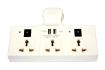 Picture of USB Universal Multi Plug Compatibility Extension Board  Universal Socket Spike Guard Multi Plug Extension Board