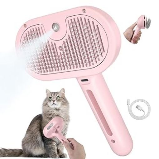 Picture of Pet Grooming Brush  Dog Brush Steam Cat and Dog Comb  Steam Cat Brush