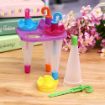 Picture of Homemade Candy Mold Reusable kulfi Tray Umbrella Shape Ice Candy Popsicle Mold & Kulfi Frozen Stick Ice Cream Mould Maker
