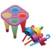 Picture of Homemade Candy Mold Reusable kulfi Tray Umbrella Shape Ice Candy Popsicle Mold & Kulfi Frozen Stick Ice Cream Mould Maker