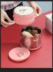 Picture of LUNCH BOX STEEL LUNCH BOX OFFICE LUNCH BOX SCHOOLE LUNCH BOX 2 LAYER LUNCH BOX HEAT Preservation LUNCH BOX Reusable Safe Leak Proof Tiffin Box