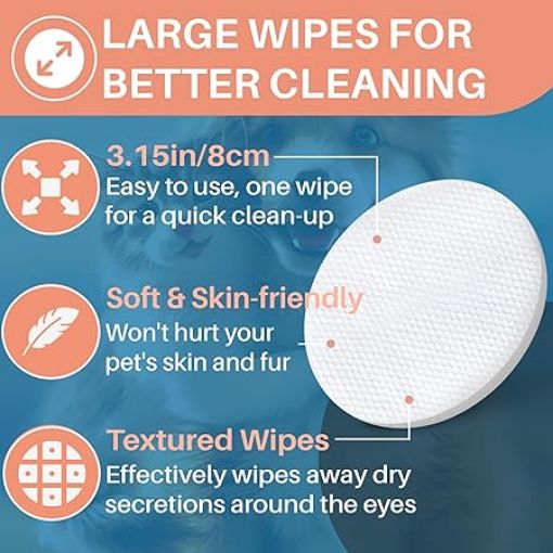 Picture of PET EYE WIPES PET WIPES PET CLEANING WIPES WIPES
