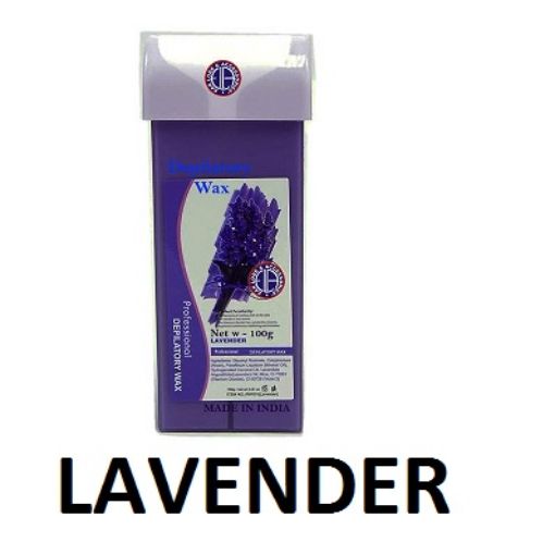 Picture of Roll-on Hot Depilatory Wax Lavender Cartridge Refillable Depilatory Wax Roller Cartridge for Roll On Body
