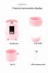 Picture of Portable Wireless Foldable Cup Blender  Cup Blender  Foldable Cup Blender