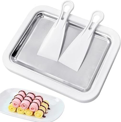 Picture of Ice Cream Tray Ice Cream Roll Maker  Ice Cream Machine