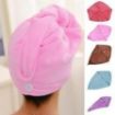 Picture of Hair wrape(hair towel)Fab Hair Wrap Towel For Women Absorbent Cotton Fast Dry Shower Caps Bathrobe Hat for Women Spa Soft Twist Hat Cap