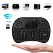 Picture of Mini Wireless Keyboard  Touchpad Mouse Combo with Backlit Multimedia Keys USB Rechargeable Handheld Remote Control Keyboard for Smart TV  Laptop  PC  Tablet  X-Box  Android TV  Portable Wireless Bluetooth Multifunction Touchpad Keyboard
