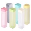 Picture of Square Shape Plastic Water Bottle  Water Bottle For Fridge SQUARE SHAPE WATER BOTTLE MATT COLOUR SQUARE WATER BOTTLE H2O BOTTLE