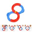 Picture of 8 Shape Infinite Loop Interaction Creative Track Toy with Bouncing Ball