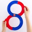 Picture of 8 Shape Infinite Loop Interaction Creative Track Toy with Bouncing Ball