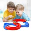 Picture of 8 Shape Infinite Loop Interaction Creative Track Toy with Bouncing Ball