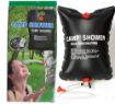 Picture of 20 L/5Gallon Camping Shower Portable Outdoor Bath Bag Hiking PVC Water Bag  Camping Shower Bag