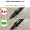 Picture of Soldering Iron  3 Soldering Iron Tips Cordless Soldering Iron Welding Iron   Portable USB Solder Iron
