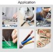 Picture of Soldering Iron  3 Soldering Iron Tips Cordless Soldering Iron Welding Iron   Portable USB Solder Iron