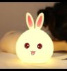 Picture of RABBIT SILICONE NIGHT LAMP Night Lamp Silicone Lamp  Cute Night Lamp SILICONE RABBIT NIGHT LAMP