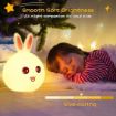 Picture of RABBIT SILICONE NIGHT LAMP Night Lamp Silicone Lamp  Cute Night Lamp SILICONE RABBIT NIGHT LAMP