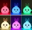 Picture of RABBIT SILICONE NIGHT LAMP Night Lamp Silicone Lamp  Cute Night Lamp SILICONE RABBIT NIGHT LAMP