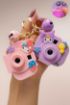 Picture of Cartoon Projection Camera Keychain Cute Mini Camera