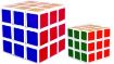 Picture of COMBO MAGIC CUBE High Speed Cube Sticker Less Magic Speedy Set of 3x3 Big and 3x3 Small Puzzle Cube MAGIC CUBE