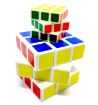 Picture of COMBO MAGIC CUBE High Speed Cube Sticker Less Magic Speedy Set of 3x3 Big and 3x3 Small Puzzle Cube MAGIC CUBE