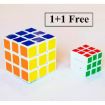 Picture of COMBO MAGIC CUBE High Speed Cube Sticker Less Magic Speedy Set of 3x3 Big and 3x3 Small Puzzle Cube MAGIC CUBE