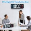 Picture of Large Digital Wall Clock Digital Wall Clock Large Display Clock  Automatic Brightness Digital Silent Clock
