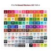 Picture of 120 PCS MARKER PEN SET  Art Line Markers Sketch Pens 120 Colors Dual Tip Art Markers Set Brush