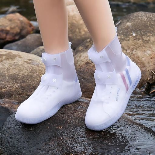Picture of Rain Boot Cover  Waterproof Rain Shoe Cover Shoe Cover NEW SHOE COVER Silicone Shoe Protector SILICONE SHOE COVER