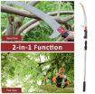 Picture of Telescopic Manual Pruning Saw Stainless Steel Pole Saw ss pole saw with Curved Hooked Blade SS POLE SAW