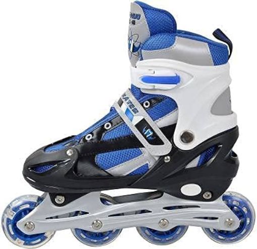 Picture of Skating Shoes Inline Skates w/ Light Up Wheels LED Flashing Roller Skates