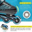 Picture of Skating Shoes Inline Skates w/ Light Up Wheels LED Flashing Roller Skates