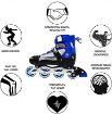 Picture of Skating Shoes Inline Skates w/ Light Up Wheels LED Flashing Roller Skates
