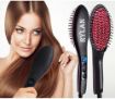 Picture of Simply  Hair Straightener Simply Straight Ceramic Hair Electronic Straightener Brush Curler and Style Brushes Straightener Brush for Women