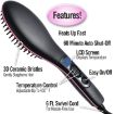 Picture of Simply  Hair Straightener Simply Straight Ceramic Hair Electronic Straightener Brush Curler and Style Brushes Straightener Brush for Women