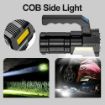 Picture of New Half Handle Torch Rechargeable LED Searchlight Portable Super Bright Handheld Spotlight Flashlight